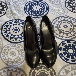 Black Patent Heels